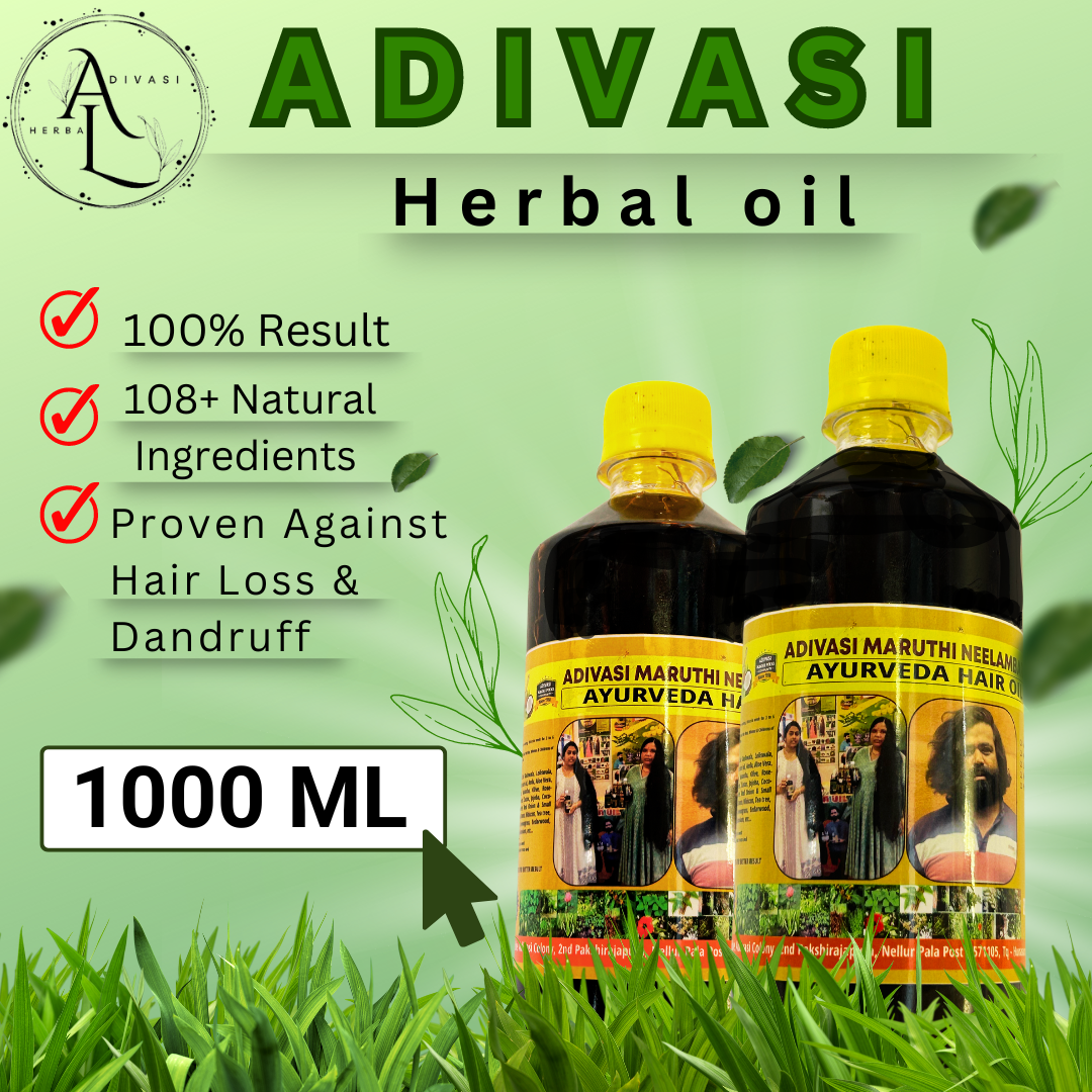 Adivasi Hair Oil - (100% Money Back Guarantee)